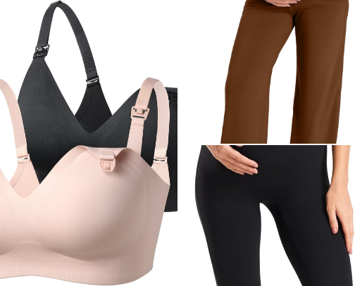 Amazon Maternity Finds cover photo collage