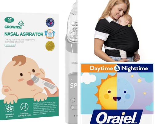 Baby Must Have Products cover photo collage