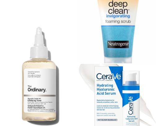 Saving on Skincare cover photo collage