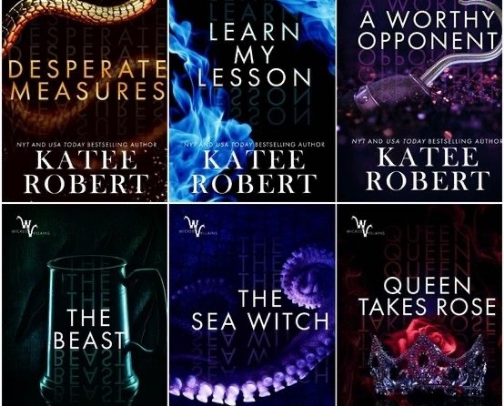 Disney villains meet smut cover photo collage