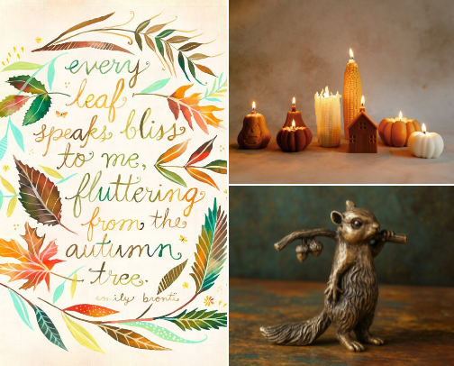 Creative Fall Home Decor: Handmade Goodness & DIY Inspiration for a Cozy Autumn cover photo collage