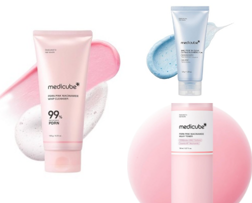 Glowing up: my skin care favs cover photo collage