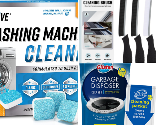 Spring Cleaning Must Haves cover photo collage