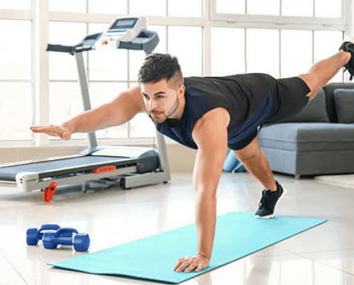 Home & Gym Workout Equipment cover photo collage