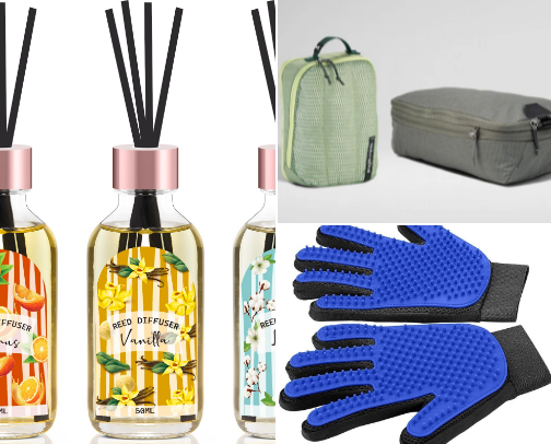 Daily essential products cover photo collage