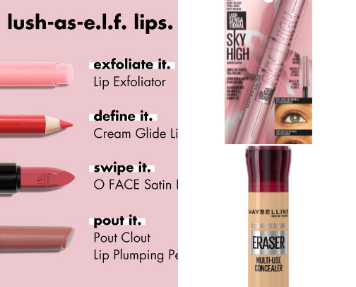 My favorite beauty recs cover photo collage