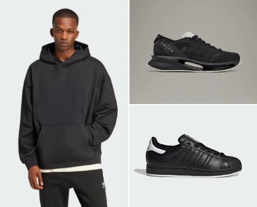 Adidas Man cover photo collage