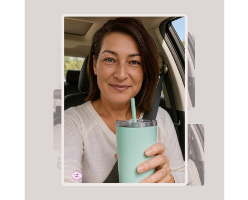 Sips That Spark My Day cover photo collage