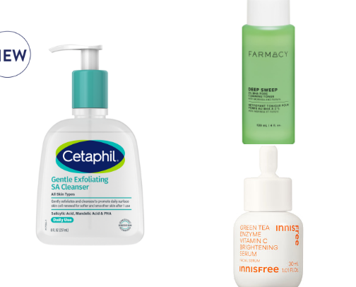 my skincare routine! cover photo collage