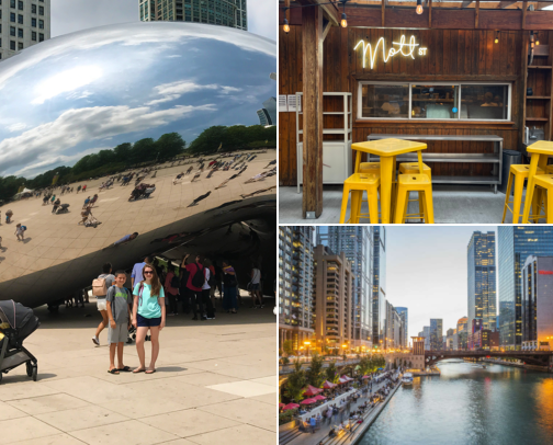 Chicago: Bites and Spots Visted cover photo collage