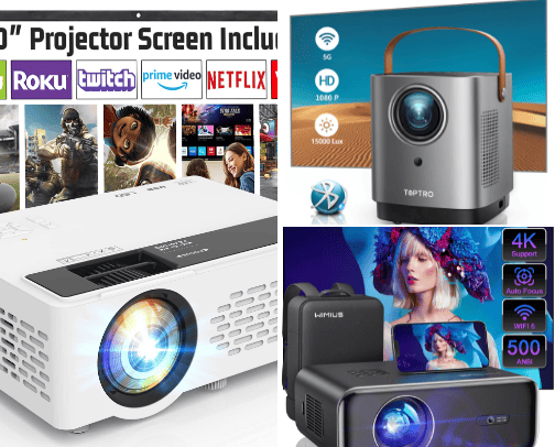 Need A Home Projector On A Budget? LOOK NO FURTHER! cover photo collage