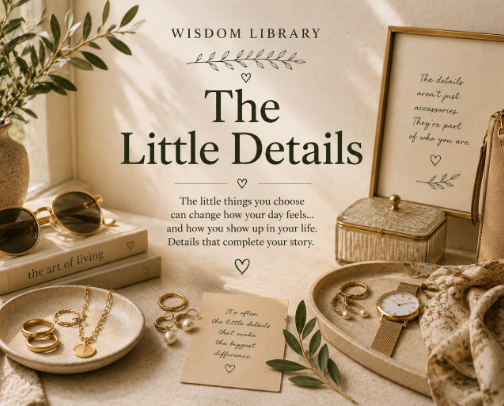 The Little Details - Accessories cover photo collage