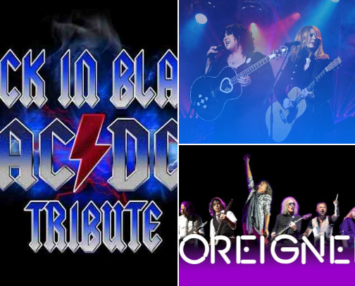 Concerts I'd Attend Living in Pennsylvania, USA. cover photo collage