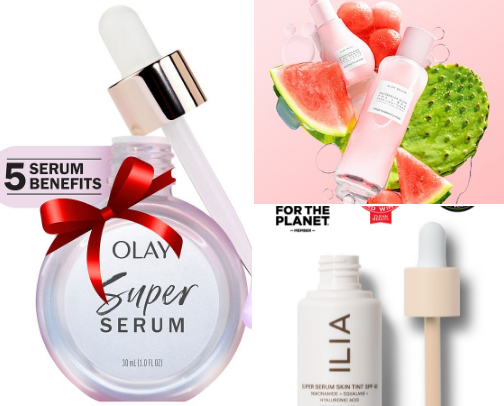 Dewluxe 💧🍀skincare therapy cover photo collage