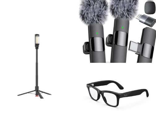 Content Creator Must Haves cover photo collage