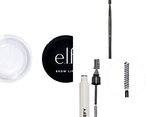 Eyebrow items must haves cover photo collage
