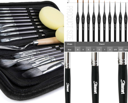 My go-to artist tools & brushes cover photo collage