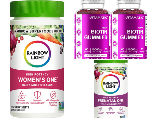 Vitamins cover photo collage