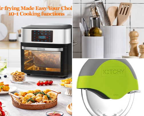 Kitchen Must-Haves cover photo collage