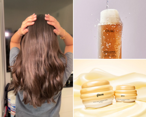 Products for Oily Hair Girls💆🏻‍♀️ cover photo collage
