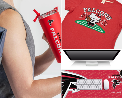 Atlanta Falcons — Cute Falcons Game Day Finds cover photo collage