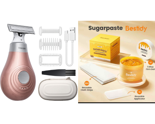 Before & after Shower & Hygiene essentials💧 cover photo collage