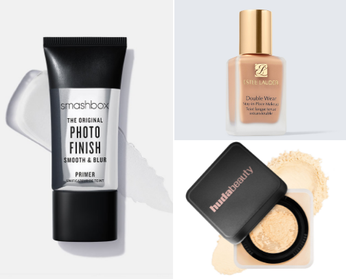 Holy grail makeup products in my daily routine cover photo collage