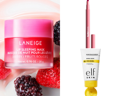 My favorite beauty recs cover photo collage