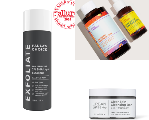 Acne-Prone Must Haves🧖🏽‍♀️ cover photo collage