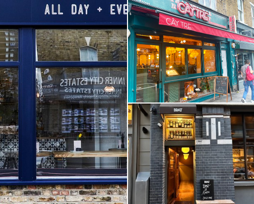 east london eats cover photo collage