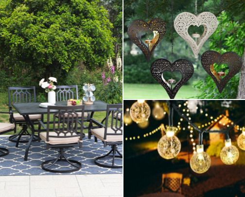 My Preferred Selection of Outdoor Solar Lights, Décor, and Furniture cover photo collage