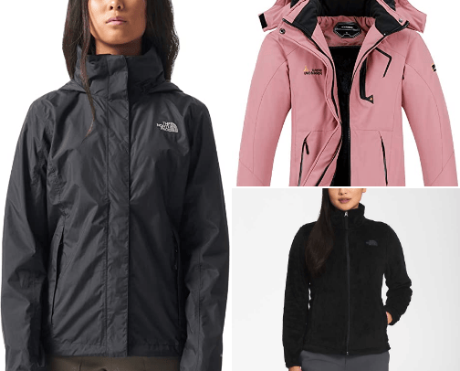 Women Jacket & sweatshi cover photo collage