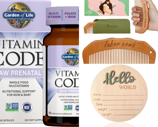 Pregnancy/Postpartum Must Haves cover photo collage