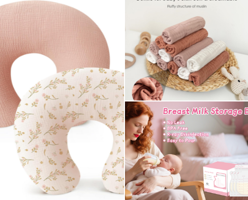 Things I Wish I Knew as a New Mom cover photo collage