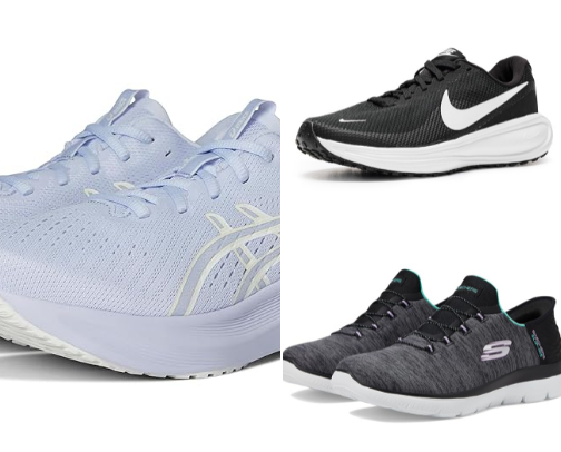 Zappos Sneakers for Women under $75.00 cover photo collage