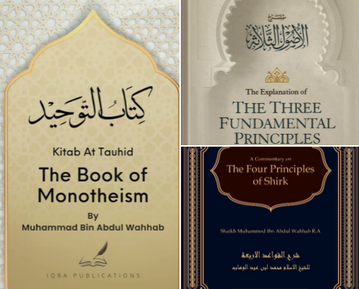 Books to Read for New Muslims / Reverts on the Salafi Path cover photo collage