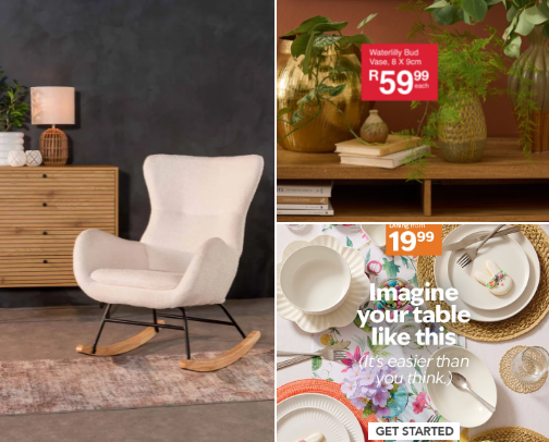 Stylish Home Decor & Furniture — Affordable Luxury Finds cover photo collage