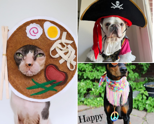 Etsy Halloween Costume Faves cover photo collage