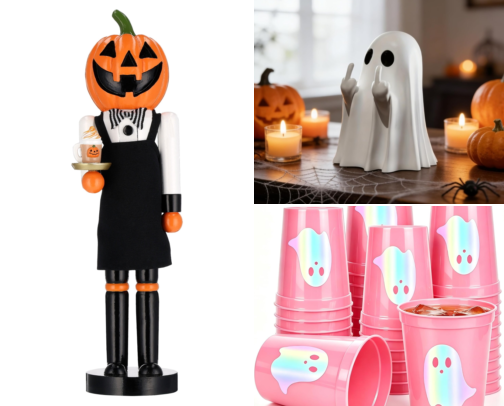 Halloween Themed Finds cover photo collage