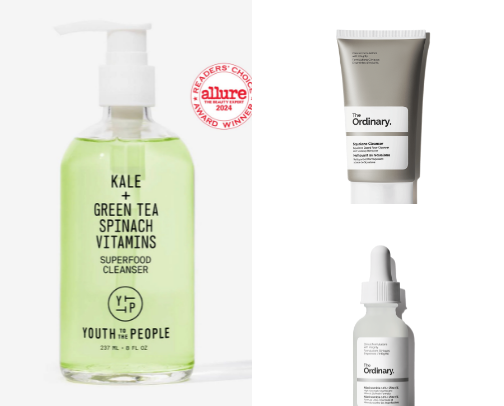 My favorite skin care picks cover photo collage