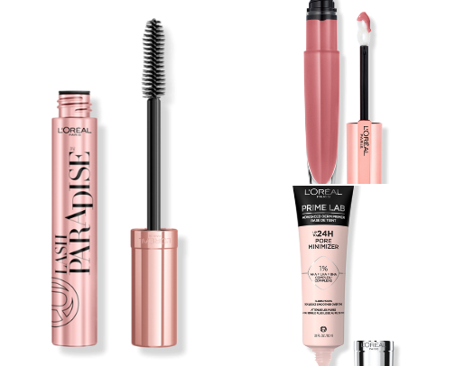 Best of Loreal makeup cover photo collage