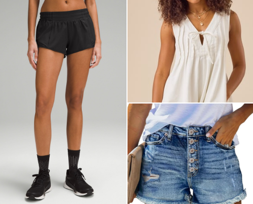 Clothing cover photo collage