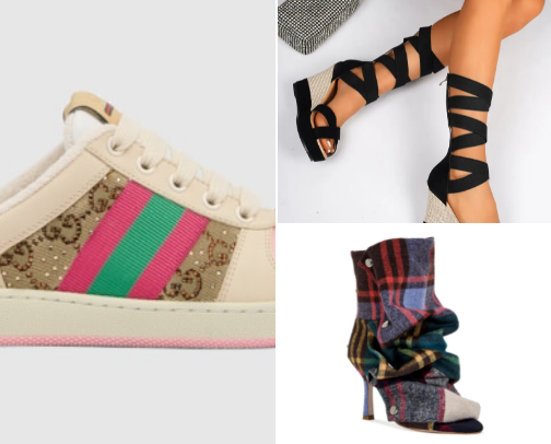 Shoes, Glorious Shoes!! cover photo collage