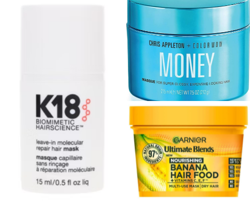 Hair care ( damaged) cover photo collage