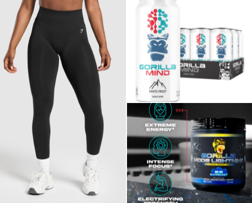 Gym Goals cover photo collage