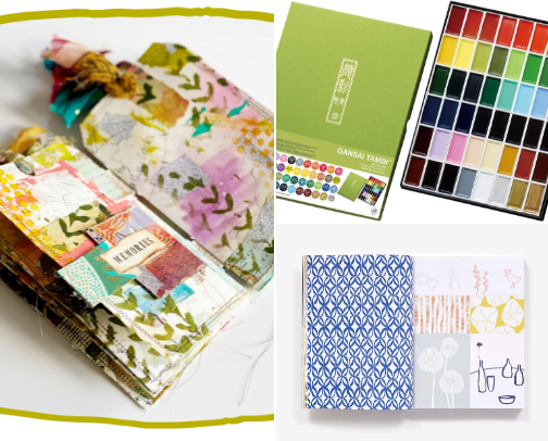 Must Haves for Creating, Journaling, Painting cover photo collage
