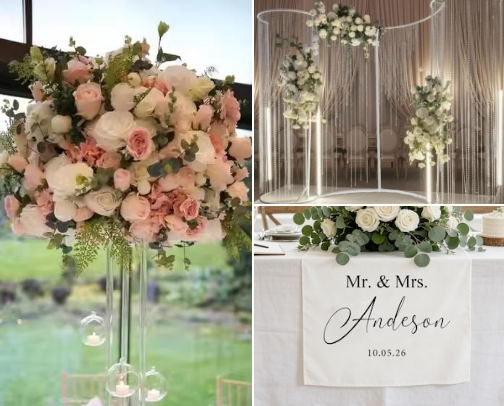 Wedding & Event Decoration Must-Haves cover photo collage
