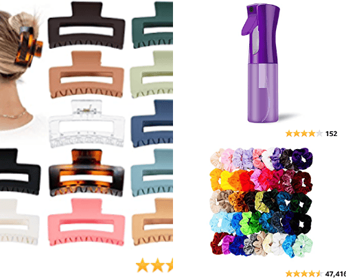 Hair stuff cover photo collage