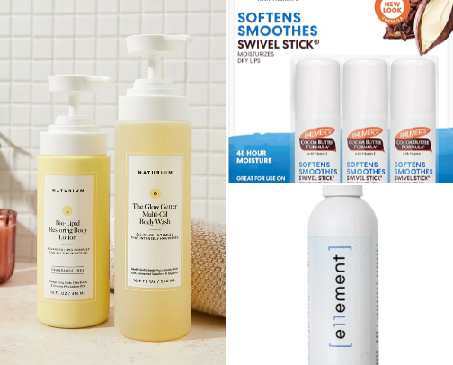 My skincare holy grails cover photo collage