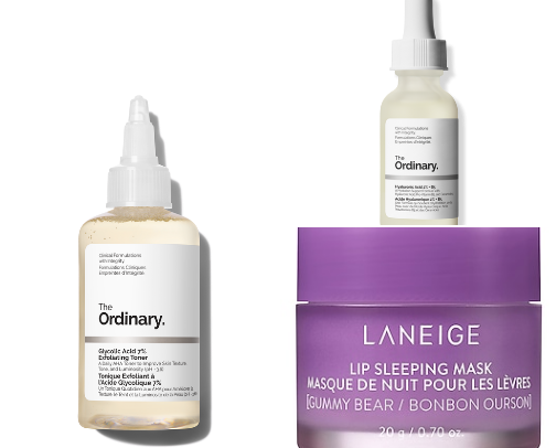 Skin Care cover photo collage